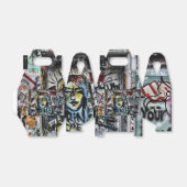 Ballotins Graffiti Cool Moderne Urbain Art de rue (Déplié)