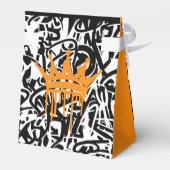 Ballotins Graffiti Merci noir orange (Arrière)