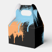 Ballotins Graffiti néon de Bruh Boy Orange Blue (Arrière)