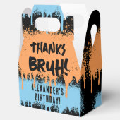 Ballotins Graffiti néon de Bruh Boy Orange Blue (Ouvert)