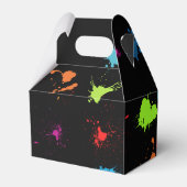 Ballotins Graffiti Six Seven Birthday Favor Box (Arrière)