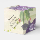 Ballotins Grand ballotin fleuri violet (Arrière)