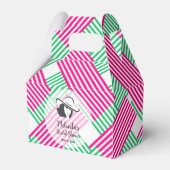 Ballotins Grand Casquette Derby Lady Hot Rose Vert Trappes G (Verso)