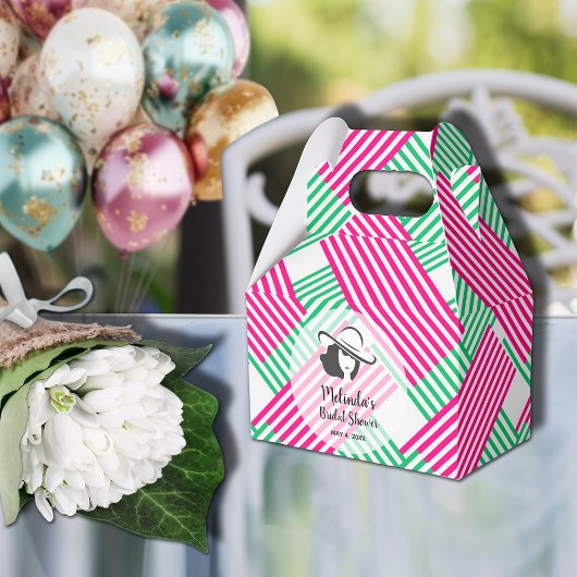 Ballotins Grand Casquette Derby Lady Hot Rose Vert Trappes G