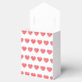 Ballotins Grand Coeur Rouge Avec Petits Coeurs (Ouvert)