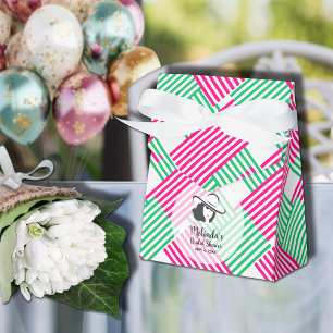 Ballotins Grande Casquette Derby Lady Hot rose Vert Tente