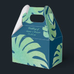 Ballotins Grande Monstera Feuille Verdure Mariage Botanique<br><div class="desc">Ballotin pour Mariage - Bonbons/Cadeaux d'hôtes Hawaii Thème Tropical Main dessinée Art original</div>
