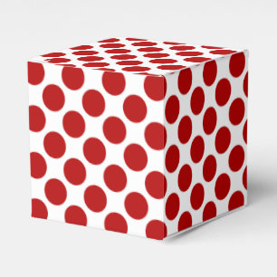 Ballotins Grands points rétro - rouge et blanc