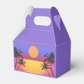 Ballotins Graphique de coucher de soleil tropical (Arrière)