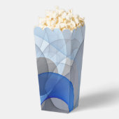 Ballotins Graphisme d'art fractal abstrait bleu gris moderne (Sauté)