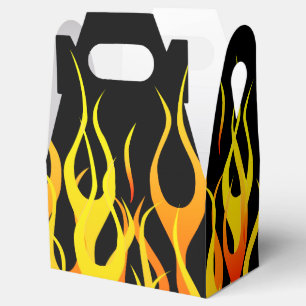 Ballotins Graphisme des flammes de course à chaud