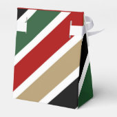 Ballotins Gras Rouge Vert Gris Noël Moderne (Arrière)