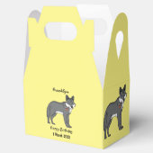 Ballotins Gray wolf with pipe cartoon (Ouvert)