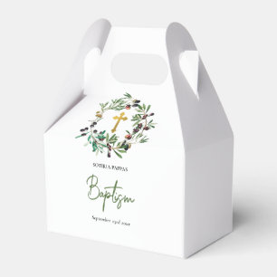 Ballotins Grec Orthodoxe baptême Baptême Olives Verdure