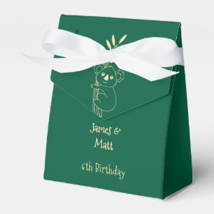 Ballotins Green Australian Animaux Twins 6e anniversaire