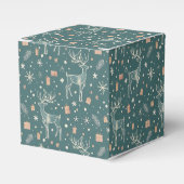 Ballotins Green background with deer, gift packaging (Verso)