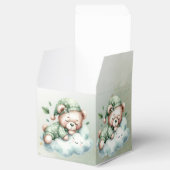 Ballotins Green Boho Sleeping Teddy Bear mignonne Party (Ouvert)