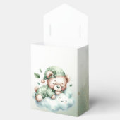 Ballotins Green Boho Sleeping Teddy Bear mignonne Party (Ouvert)