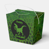 Ballotins Green Dinosaur Hide Happy Birthday!  (Arrière)
