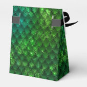 Ballotins Green Dragon Scales Or Anniversaire Merci (Arrière)