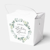 Ballotins Green Eucalyptus Feuille Botanical Birthday Brunch (Arrière)