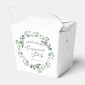 Ballotins Green Eucalyptus Feuille Botanical Engagement Part (Arrière)