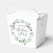 Ballotins Green Eucalyptus Feuille fête d'anniversaire (Arrière)