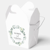 Ballotins Green Eucalyptus Feuille Verdure Mariage botanique (Ouvert)