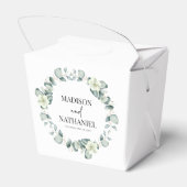 Ballotins Green Eucalyptus Feuille Verdure Mariage botanique (Arrière)