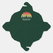 Ballotins Green Forest Coucher de soleil mignon Fête personn (Déplié)