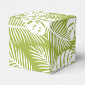 Ballotins Green Palm Feuille Rainforest Motif (Arrière)