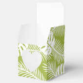 Ballotins Green Palm Feuille Rainforest Motif (Ouvert)