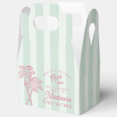 Ballotins Green Palm Spring Pastel Beach Baby shower (Ouvrir)