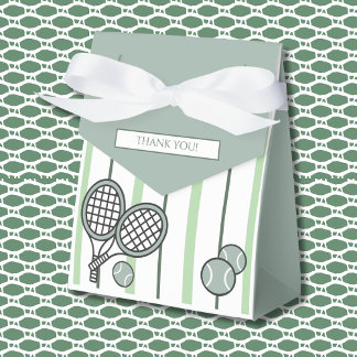 Ballotins Green Perfect Match Tennis Couples Bridal Shower