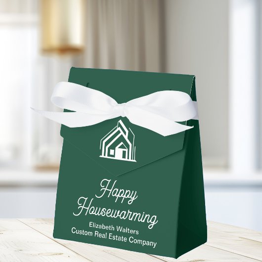 Ballotins Green Real Estate Happy Housewarming Custom