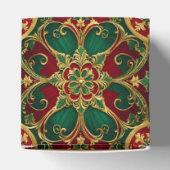 Ballotins Green Red Christmas Holiday Box (Haut)