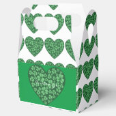 Ballotins Green Shamrock Heart St Patrick's Day (Ouvert)