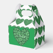 Ballotins Green Shamrock Heart St Patrick's Day (Verso)