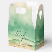 Ballotins Green Sunny Ocean Beach Mariage de fête d'été (Ouvert)