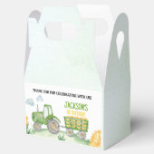 Ballotins Green Tractor Farm Ballotin de fête d'anniversaire (Ouvert)