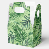 Ballotins Green Tropical Palm & Monstera Feuille (Ouvert)
