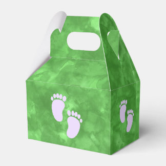 Ballotins Green Watercolor Baby Shower Custom