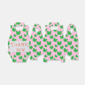 Ballotins Grenouille fête d'anniversaire Croaking Green Part (Déplié)