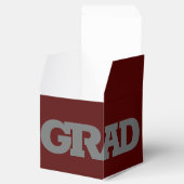 Ballotins Gris Gris Gris Gris Gris Gris sur Maroon foncé (Ouvert)