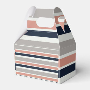 Ballotins Gris Marine Bleu Roses côtes rayures