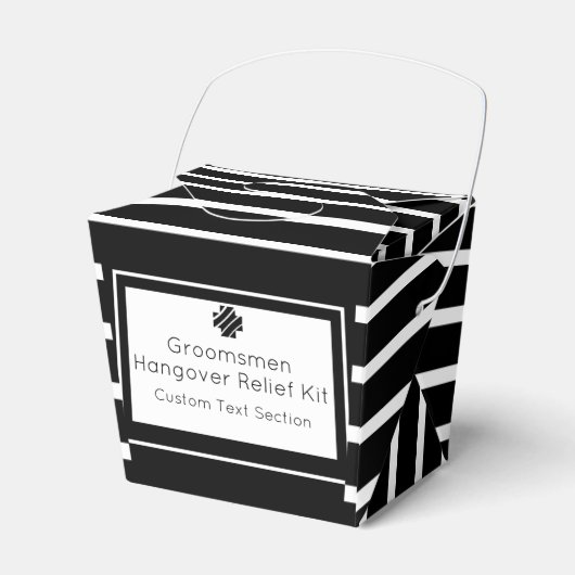 Ballotins Groomsmen Hangover Kit Ballotin (Verso)