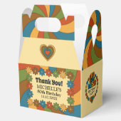 Ballotins Groovy 60s Music Retro Birthday Thank You (Ouvert)