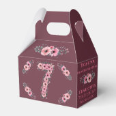 Ballotins Gros 7e anniversaire Fleurs roses Fille Foliage ve (Verso)