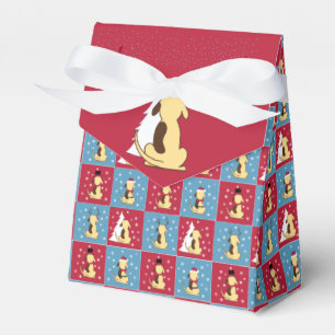 Ballotins Grosse boîte de tente de faveur de Noël de chien