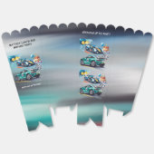 Ballotins Growing Up To Fast Boy Birthday Party (Déplié)